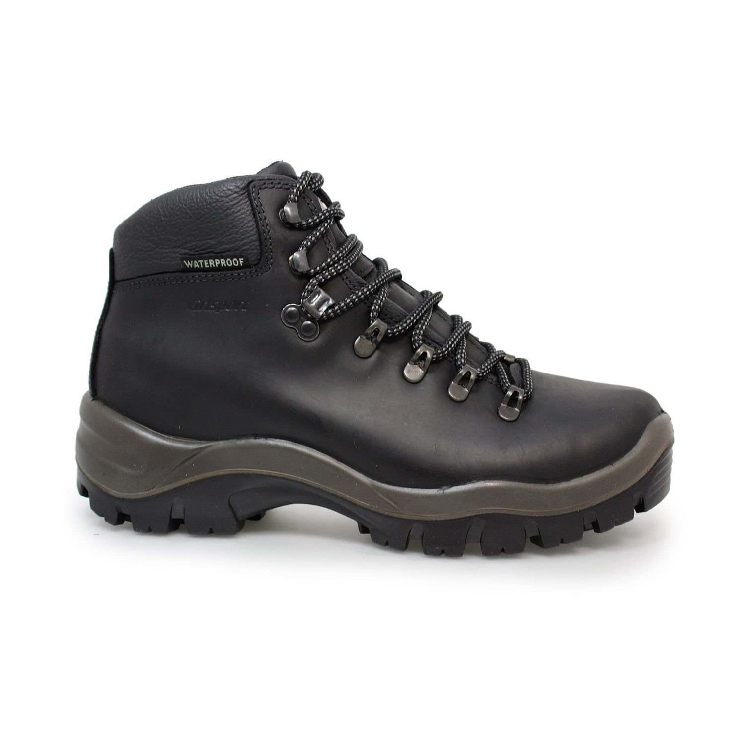 GriSport GriSport Men's Peaklander Waxy Leather Walking Boots in Black