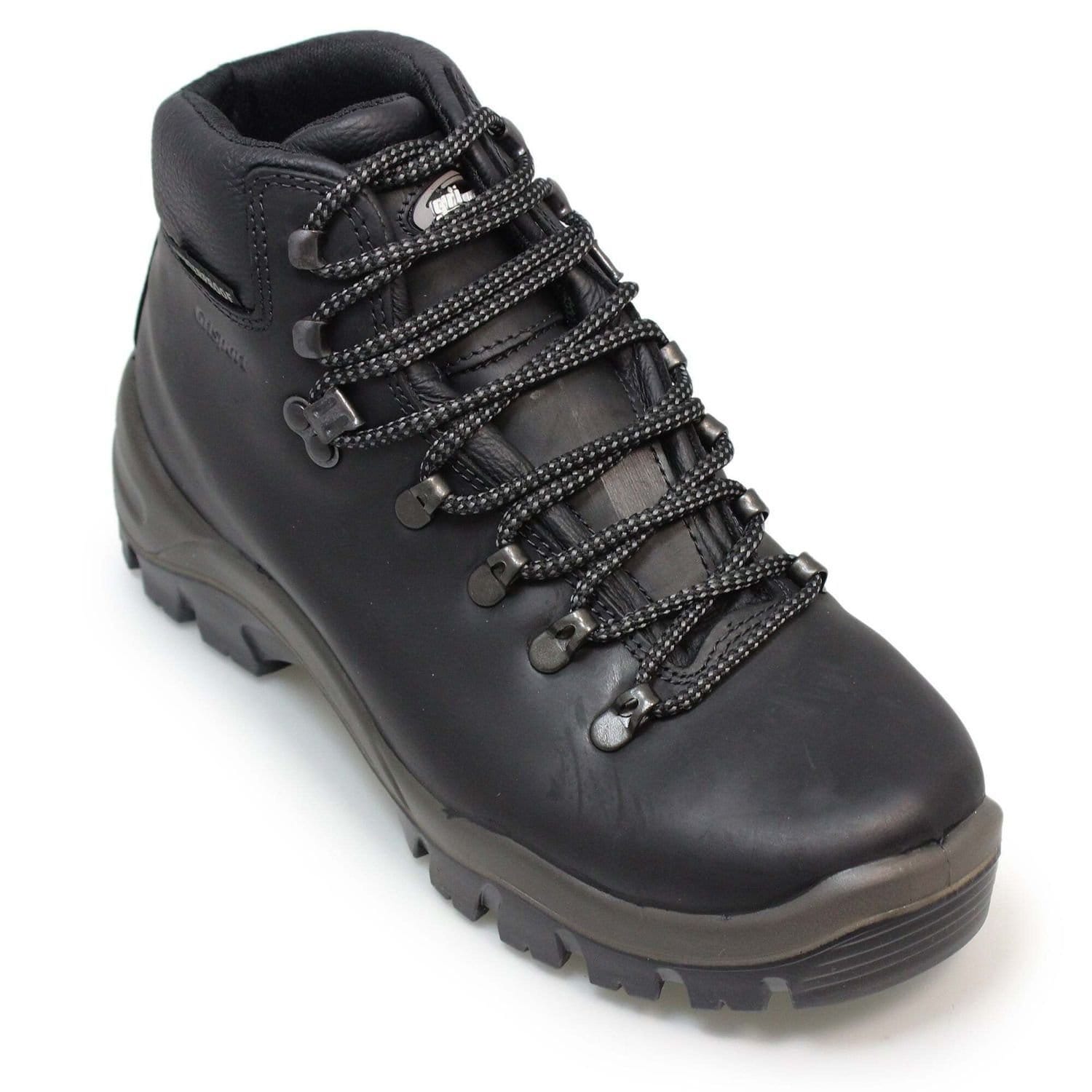 GriSport Grisport Men's Peaklander Waxy Leather Walking Boots in Black - 4
