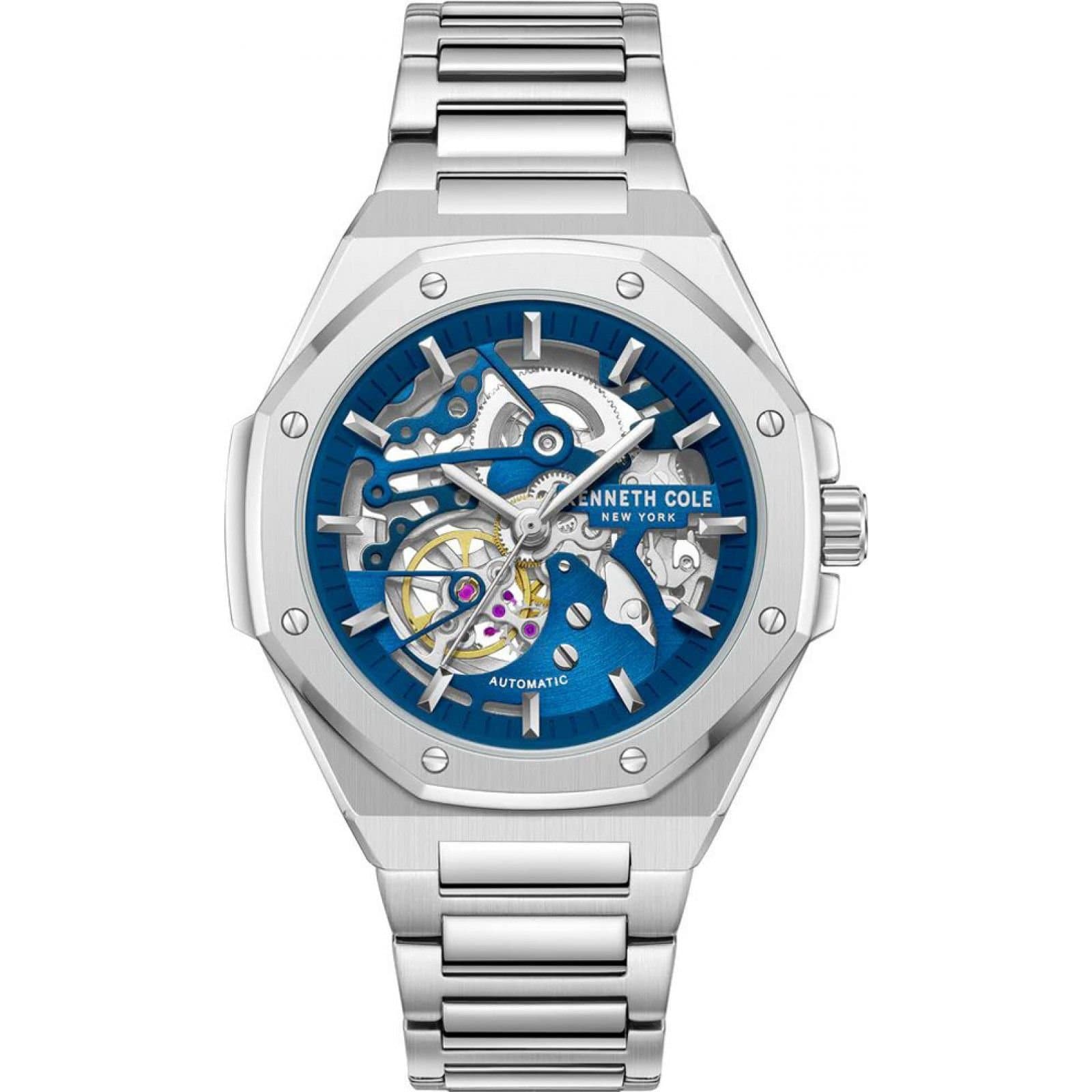 Kenneth Cole Kenneth Cole Men's KCWGY0058901 42mm Automatic Watch in Silver