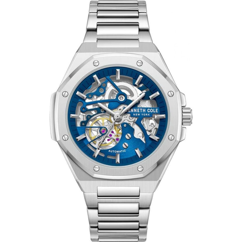Kenneth Cole Kenneth Cole Men's KCWGY0058901 42mm Automatic Watch in Silver - 1