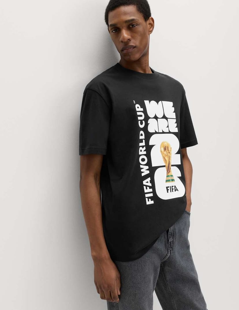 Marks & Spencer M&S FIFA World Cup 26™ Graphic T-Shirt Black - 1