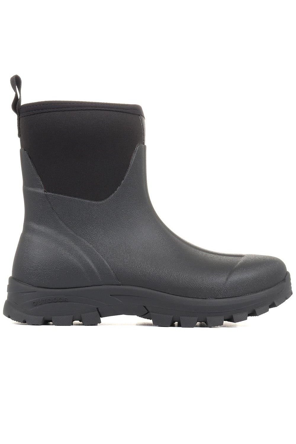 Pavers Pavers Men's Ankle Wellington Boots in Black - 2