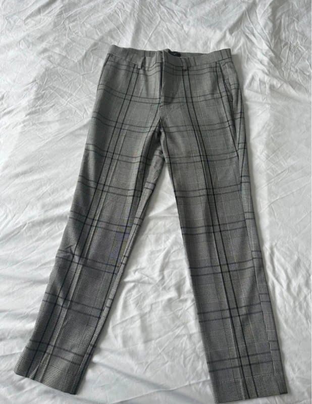 New Look New look grey suit trousers