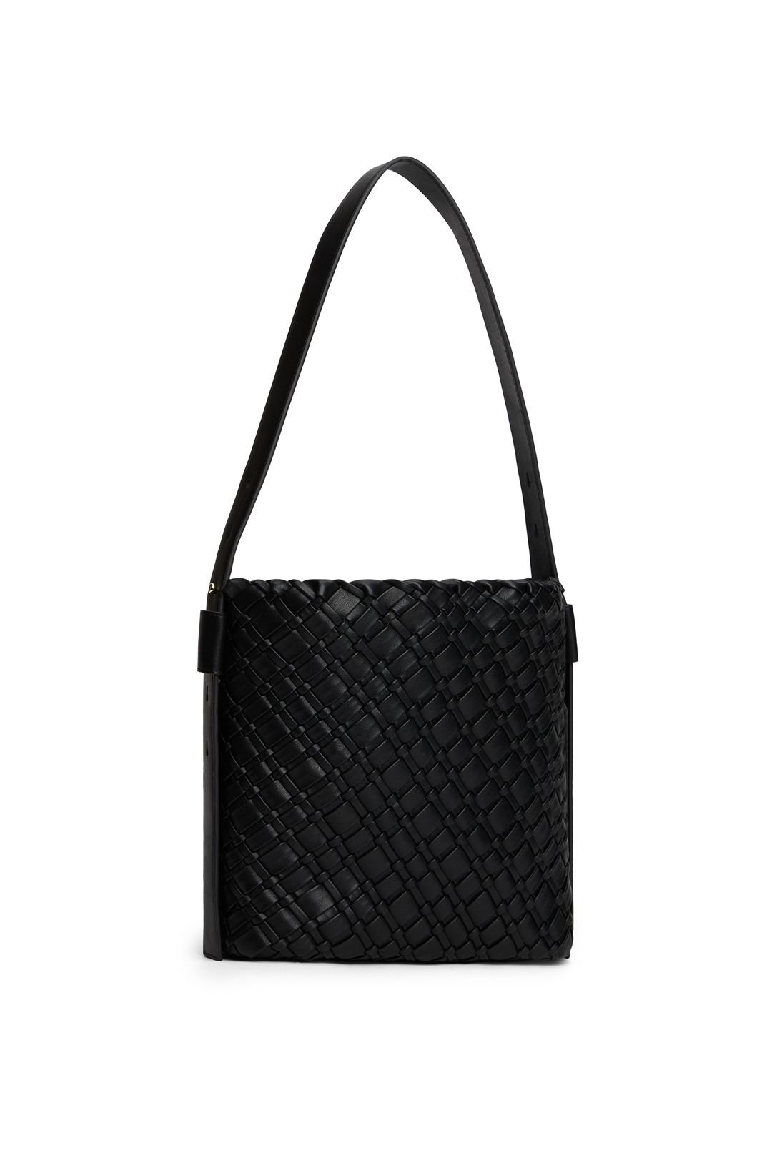 Tommy Hilfiger Tommy Hilfiger Women's TH Braided Shoulder Bag Black - 4