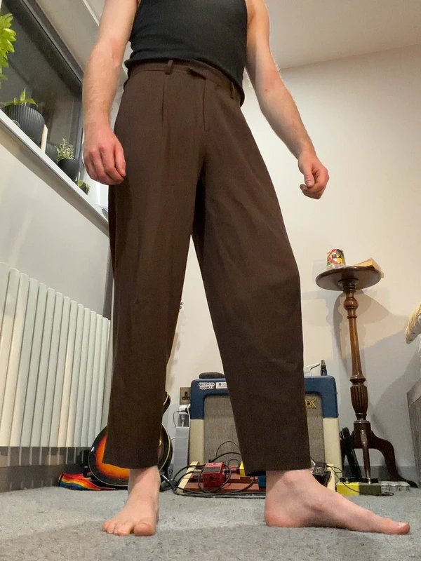 ASOS Design ASOS design Brown Suit Trousers - 1