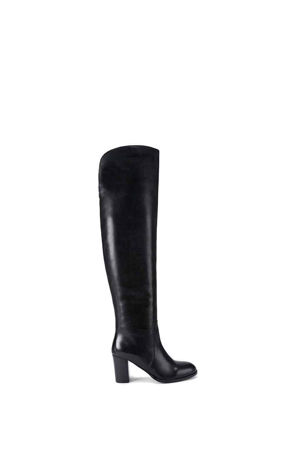 Carvela Carvela Women's 'Martano Otk' Leather Boots in Black