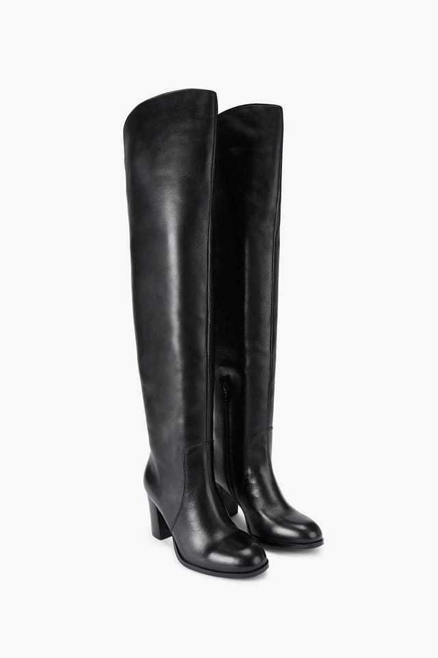 Carvela Carvela Women's 'Martano Otk' Leather Boots in Black - 2