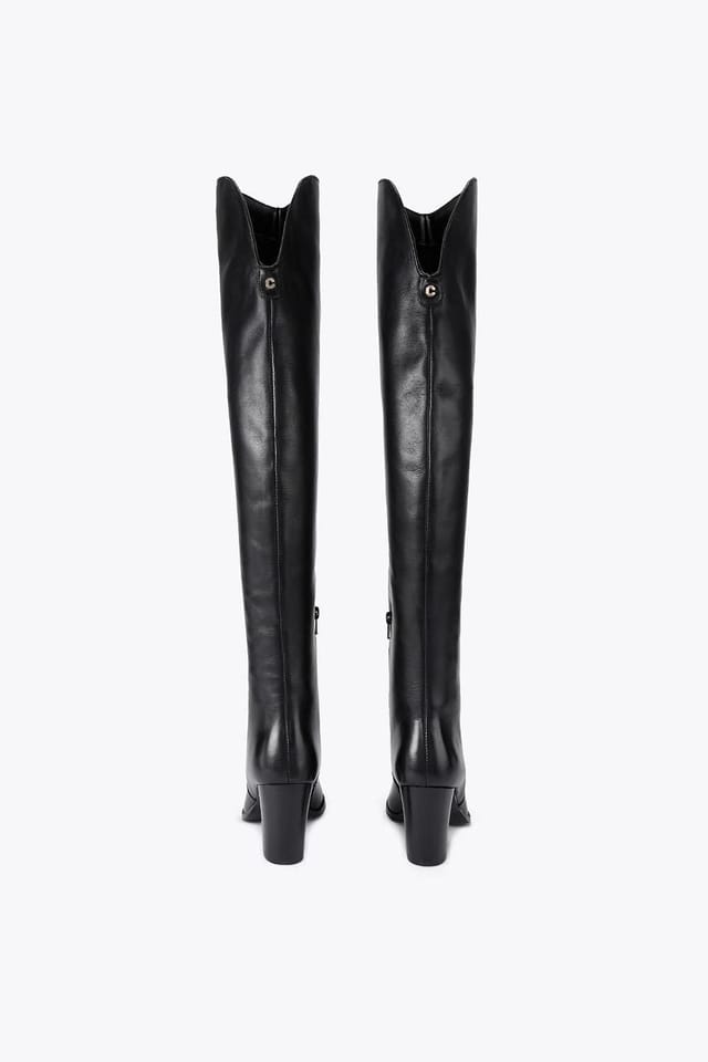Carvela Carvela Women's 'Martano Otk' Leather Boots in Black - 3