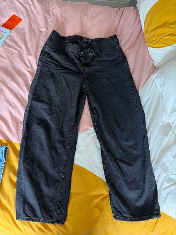 ASOS ASOS barrel leg maternity jeans
