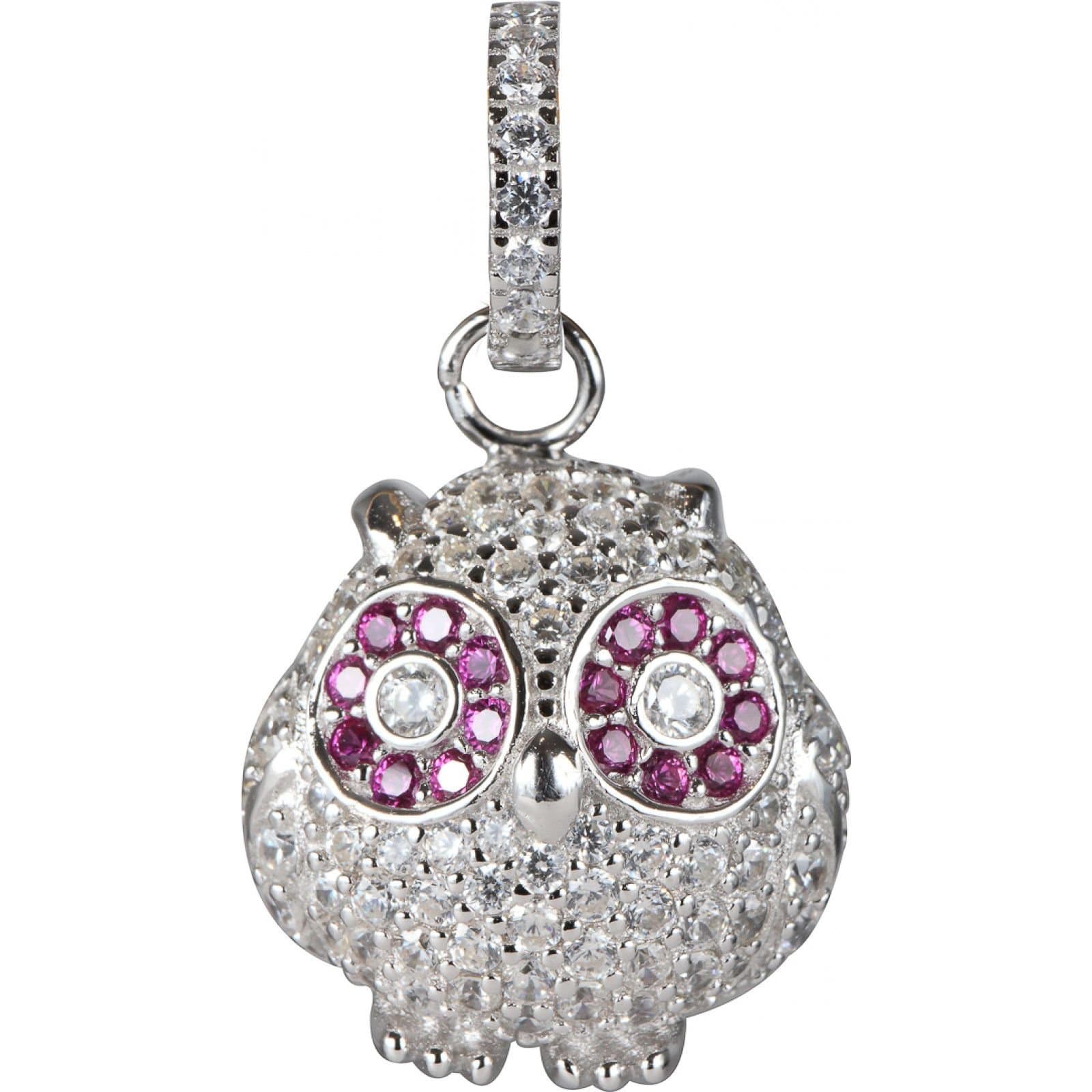 Lancaster Lancaster Women's JLA-PEN-OWL-1 Charm in Silver