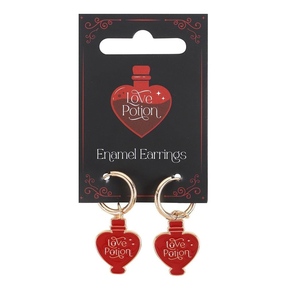 Something Different Something Different Men's Love Potion Earrings in Light Red - 3