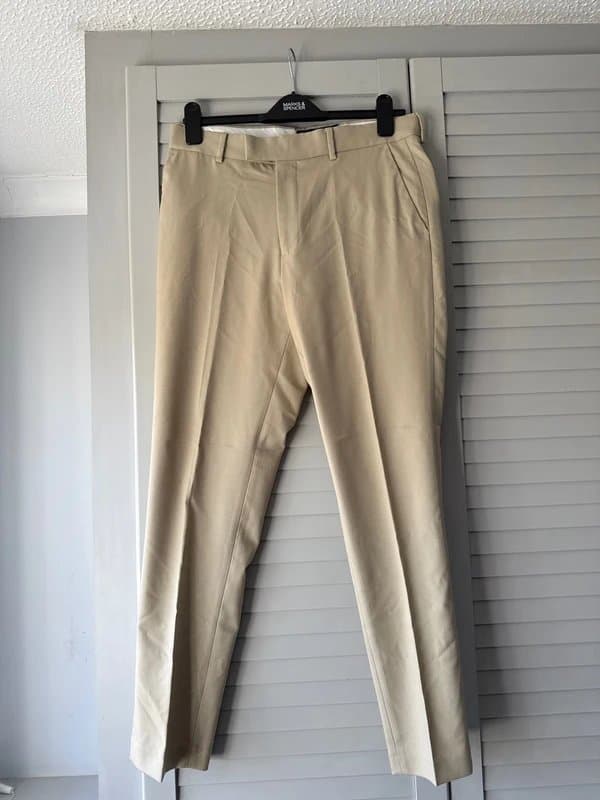 ASOS Design ASOS Design Skinny Fit Trousers - Cream