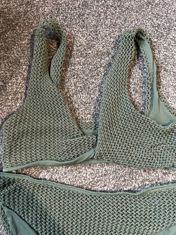 ASOS ASOS woven bikini size 16/18 Bottom/ 12/14 Top
