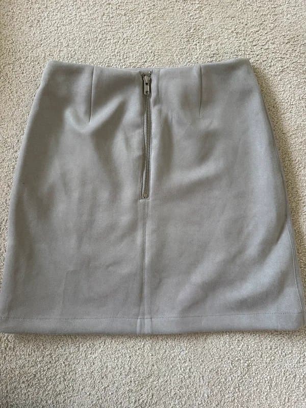 New Look Grey new look skirt size 6