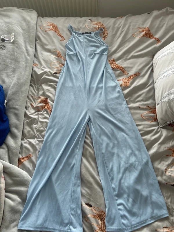 PLT PLT Blue Jumpsuit