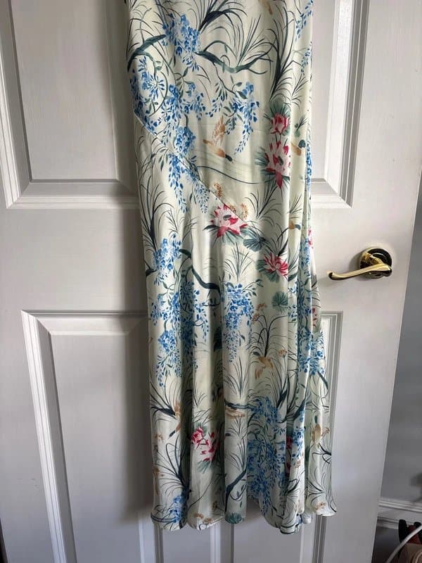 Never Fully Dressed Never Fully Dressed satin maxi dress