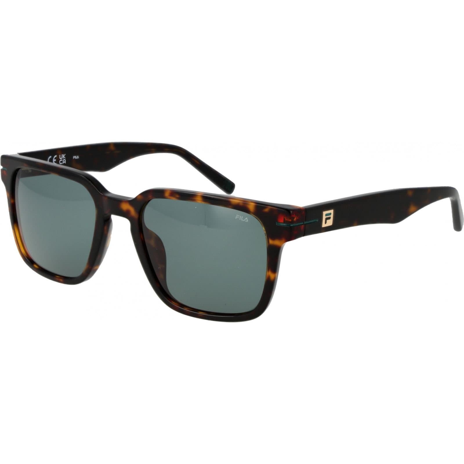 Fila FILA Men's SFI209 53722Y Square/Rectangle Sunglasses in Brown