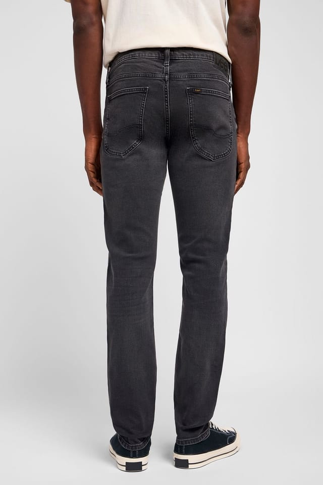 Lee Lee Men's Luke Slim Fit Jeans Asphalt Rocker in Grey - 2