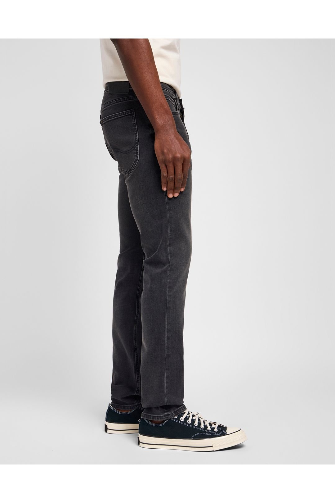 Lee Lee Men's Luke Slim Fit Jeans Asphalt Rocker in Grey - 3