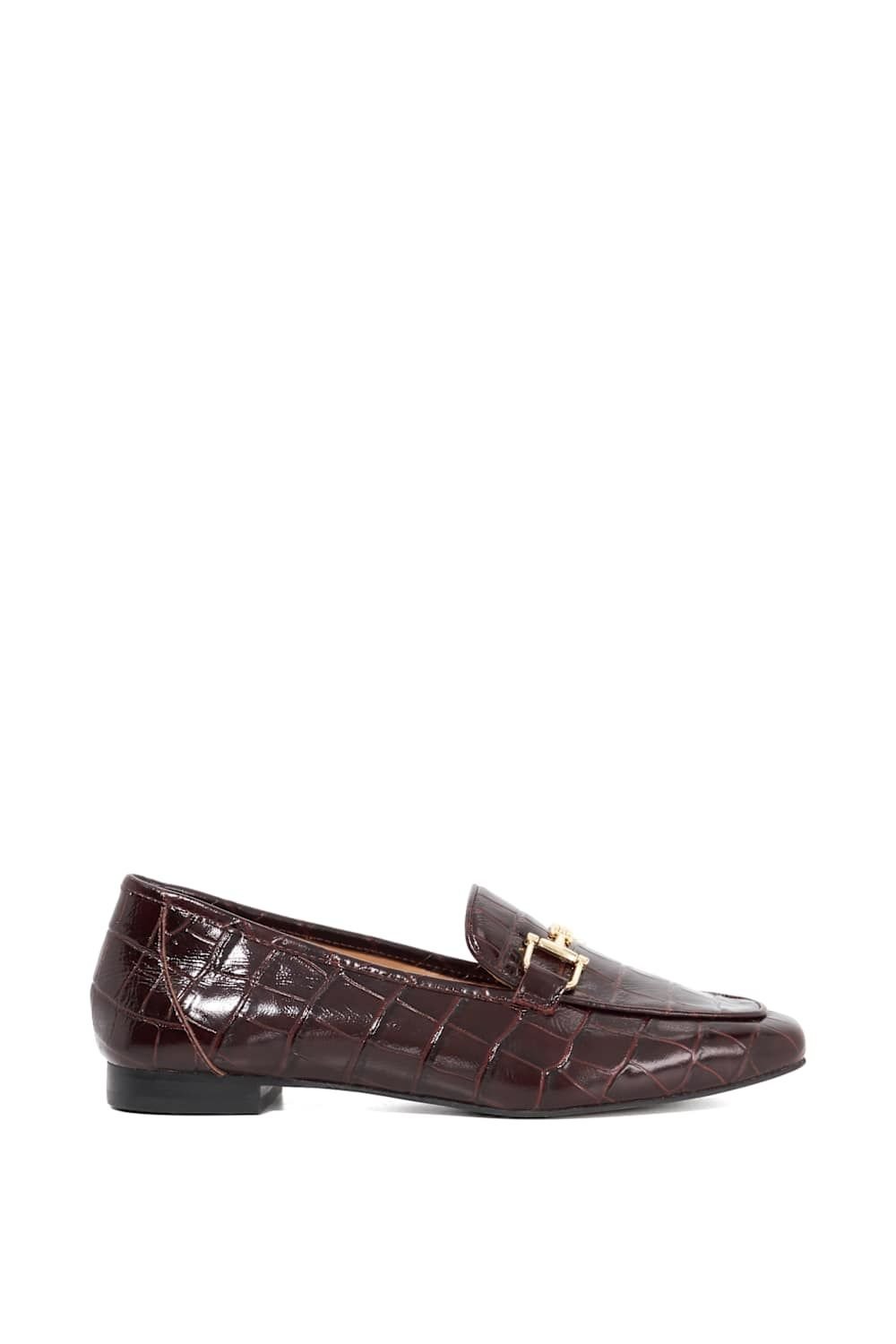 Dune London Dune London Women's 'Grained' Leather Loafers in Red - 2