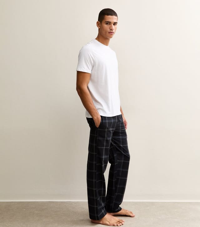 Only and Sons Men's Black Relaxed Pyjama Trousers Only and Sons New Look - 2