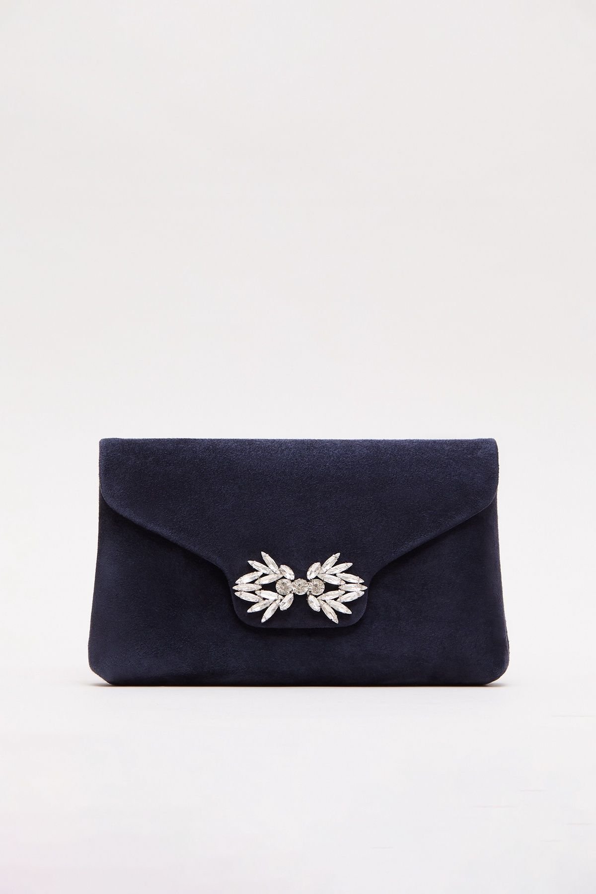 Phase Eight Phase Eight Women's Sparkle Clutch Bag in Dark Navy - 1