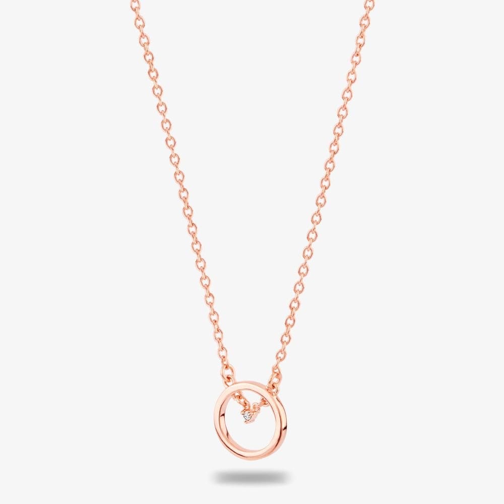 Rosa Lea Rosa Lea Women's Centrepoint Necklace BJ-P3301CRRG0.5(T) in Rose Gold - 1