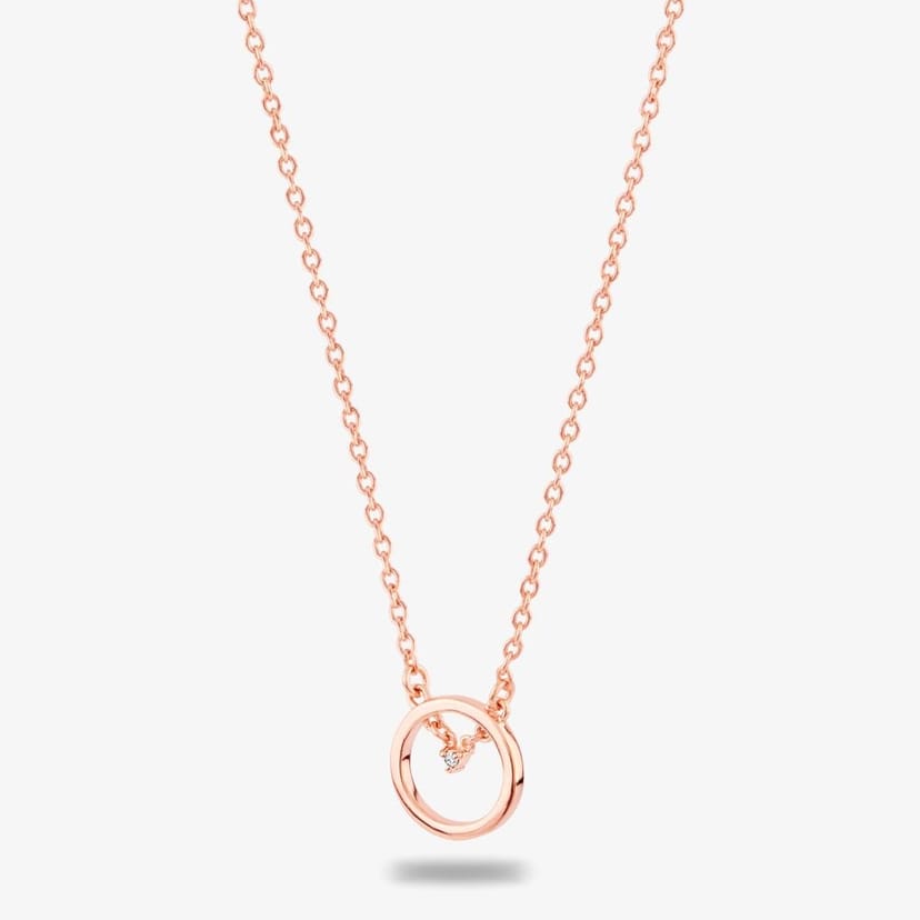 Rosa Lea Rosa Lea Women's Centrepoint Necklace BJ-P3301CRRG0.5(T) in Rose Gold - 1