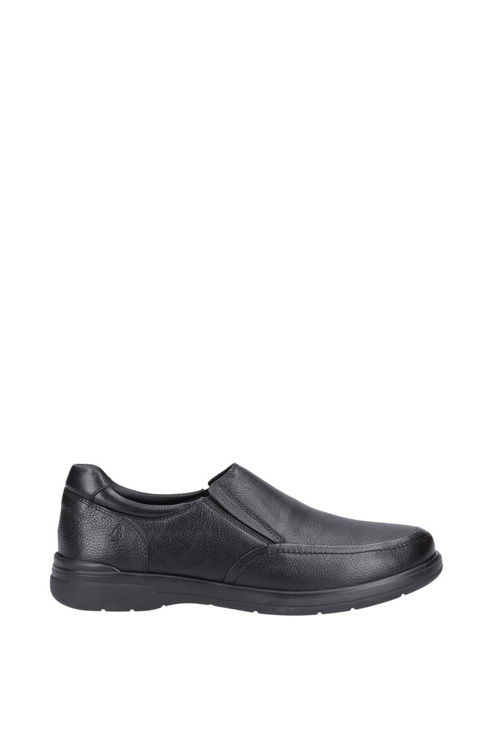 Hush Puppies Hush Puppies Men's 'Matthew' Classic Slip On Shoes in Black - 4