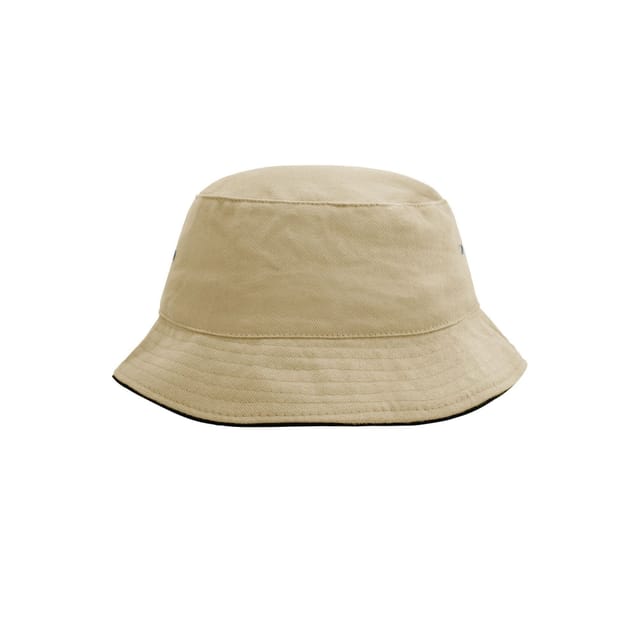 Myrtle Beach Myrtle Beach Men's Fisherman Piped Bucket Hat in Dark Green - 2