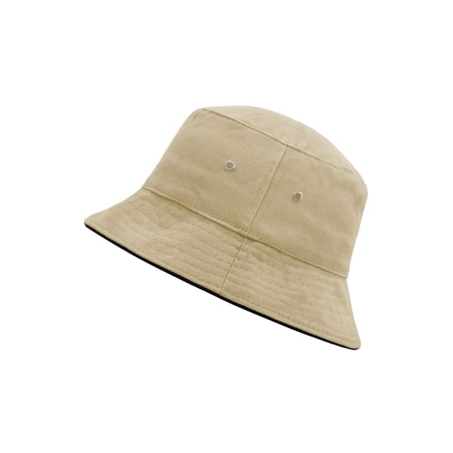 Myrtle Beach Myrtle Beach Men's Fisherman Piped Bucket Hat in Dark Green - 3