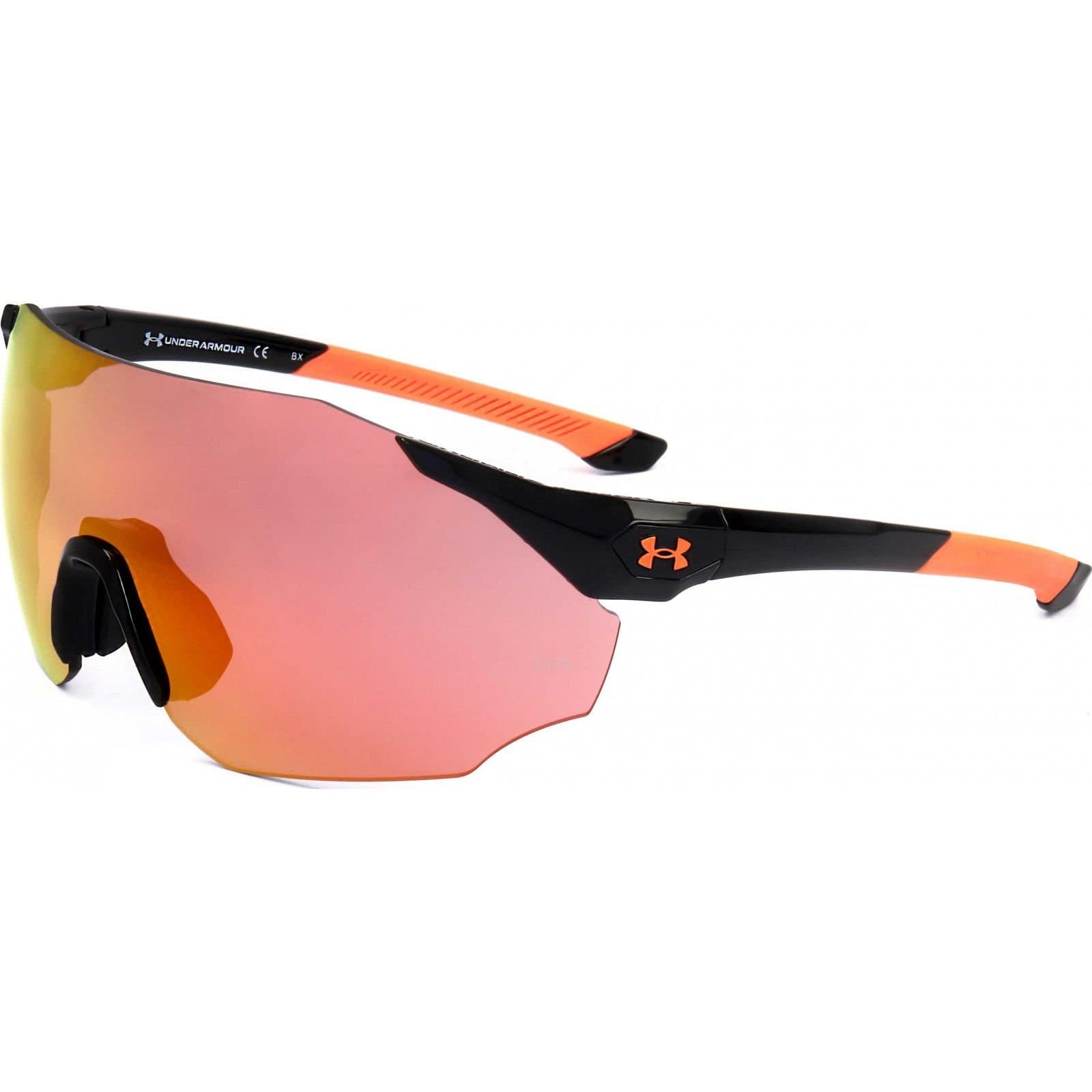 Under Armour Under Armour Men's UAHAMMER-F-807 Visor/Wrap Sunglasses in Black