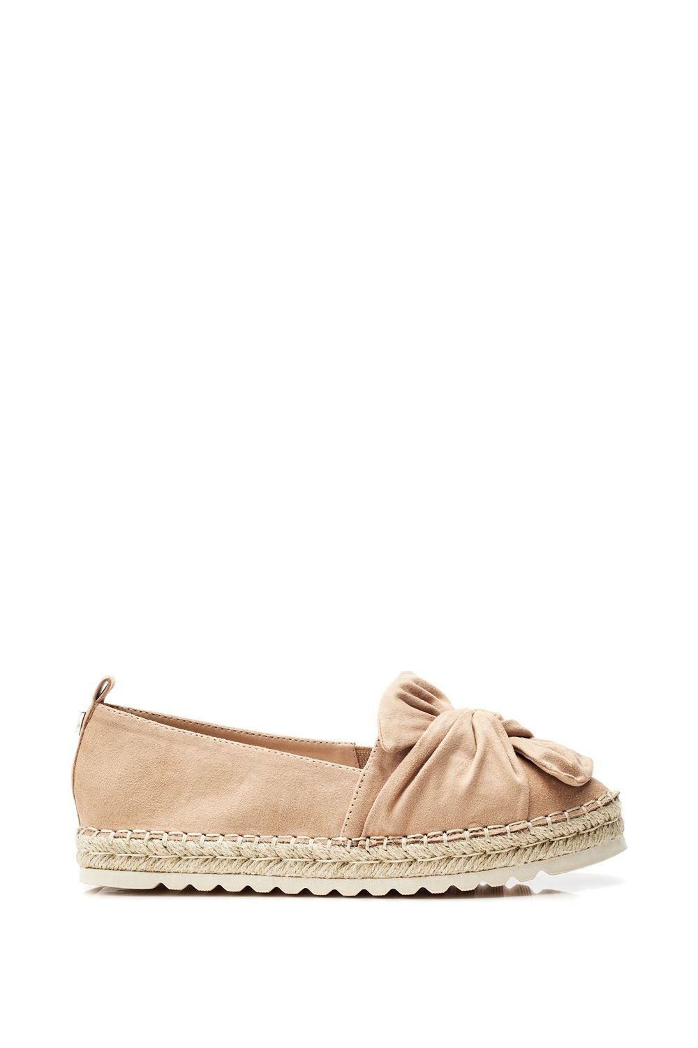Moda In Pelle Moda In Pelle Women's 'Fionna' Alcantara Loafers in Taupe - 1
