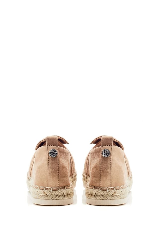 Moda In Pelle Moda In Pelle Women's 'Fionna' Alcantara Loafers in Taupe - 3