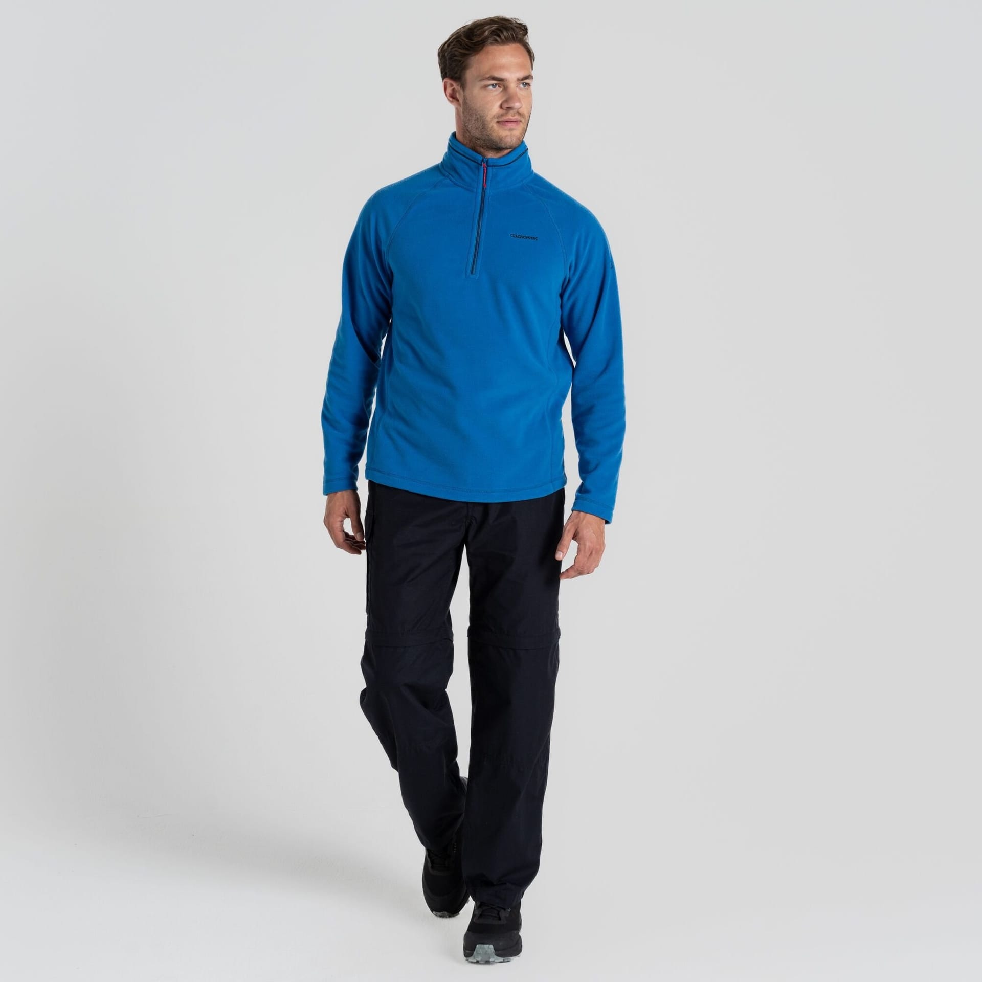 Craghoppers Craghoppers Men's Kiwi Convertible Water Repellent Anti-Insect Trousers in Dark Navy - 4