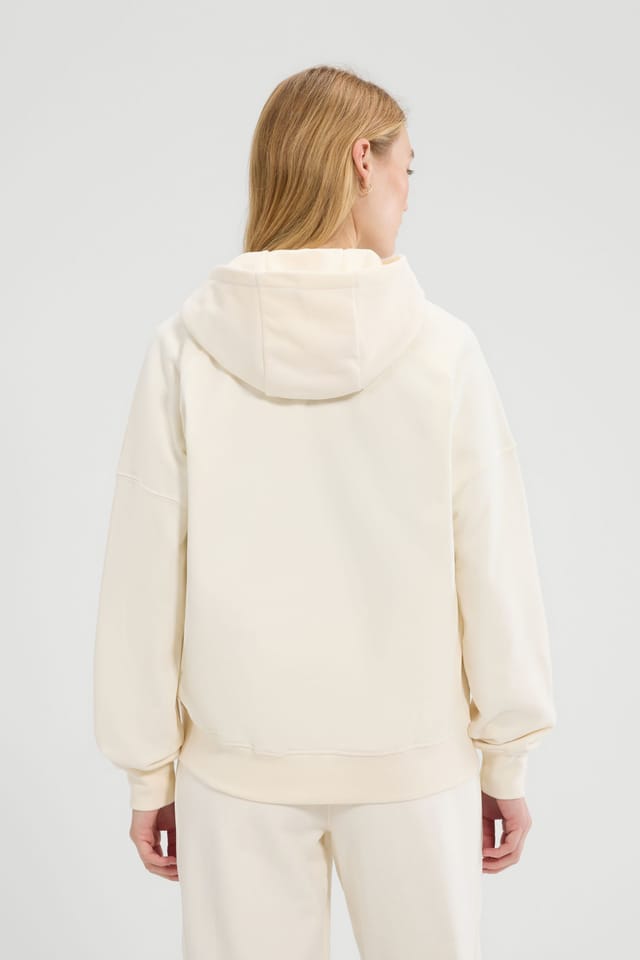 Ellesse Ellesse Women's Pianella FZ Hoodie in Off-White - 2