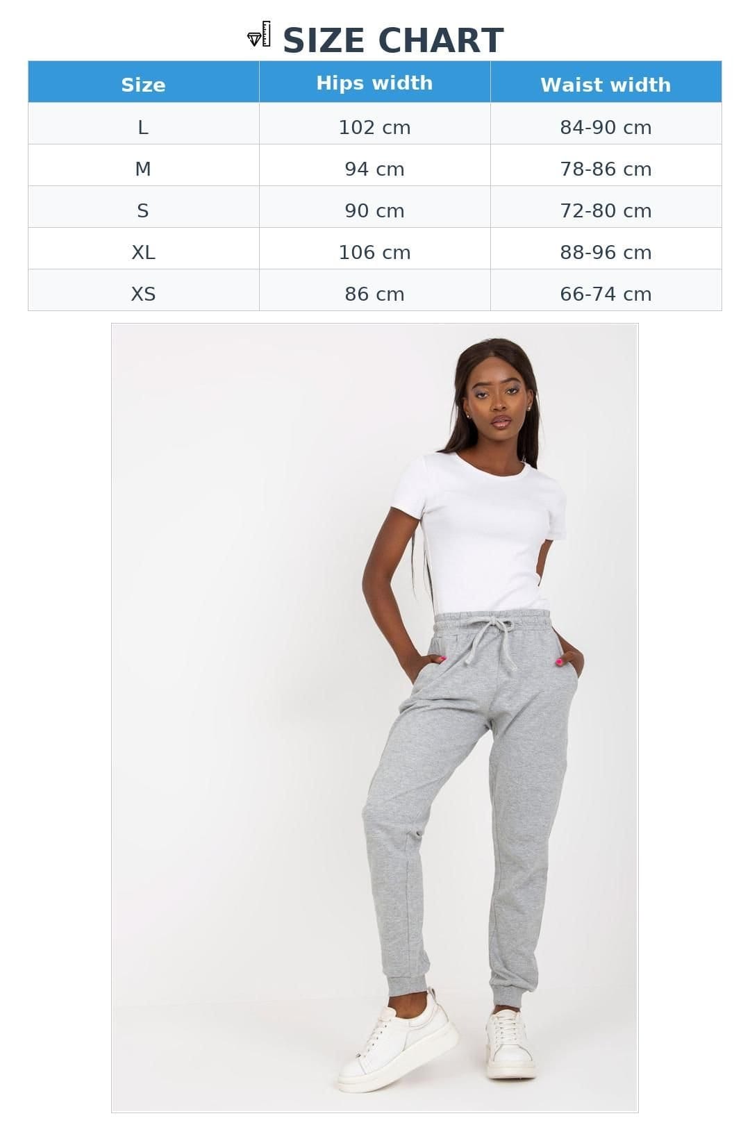 Love Lace Love Lace Women's High Waisted Tie Sweatpants Elastic Waist in Grey - 4
