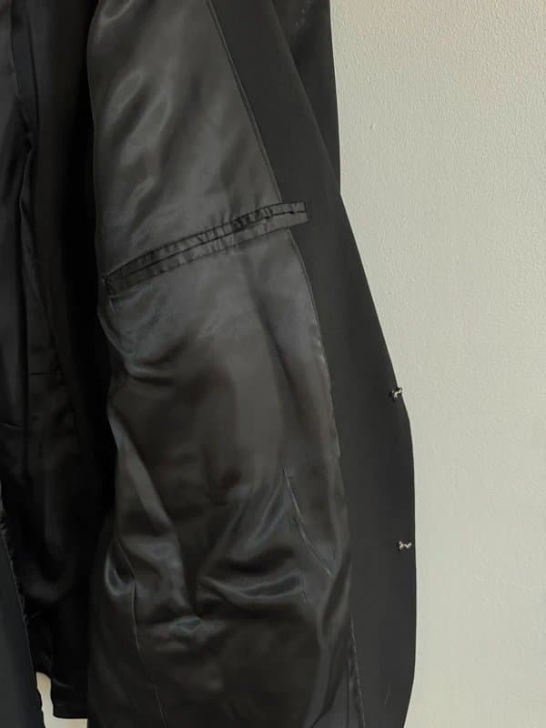 ASOS Design ASOS Design Black Blazer with Zip Unzip Sleeves