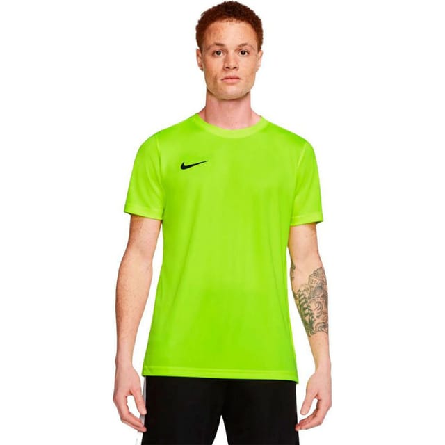 Nike Nike Men's Dry Park VII Short-Sleeved Jersey in Bright Green - 3