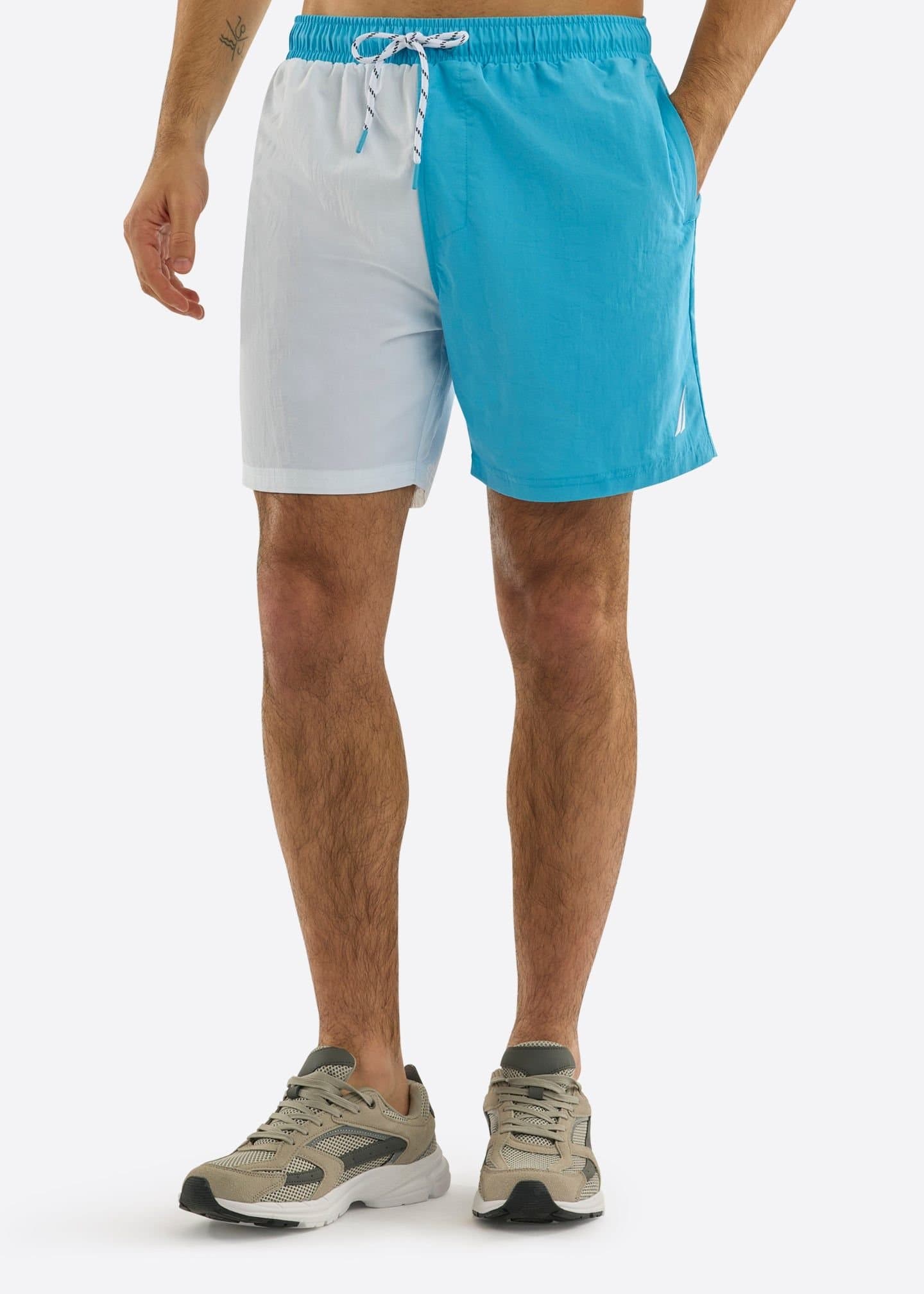 Nautica Nautica Men's Henri 6" Swim Short in Blue