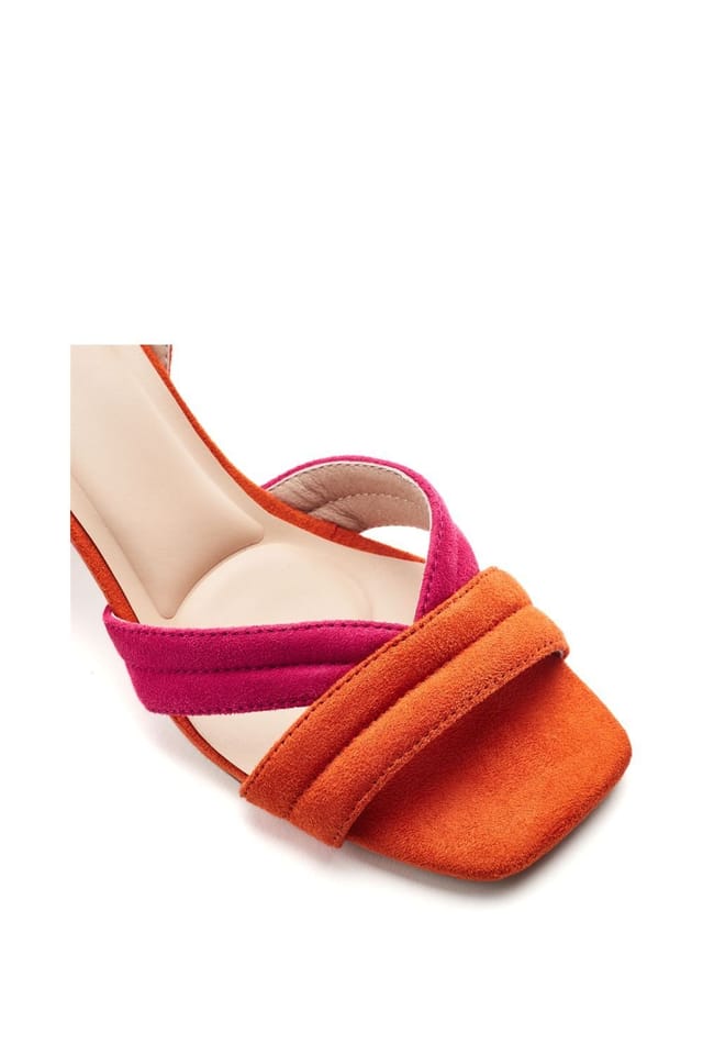 Moda In Pelle Moda In Pelle Women's 'Madelia' Alcantara Heeled Sandals - 3
