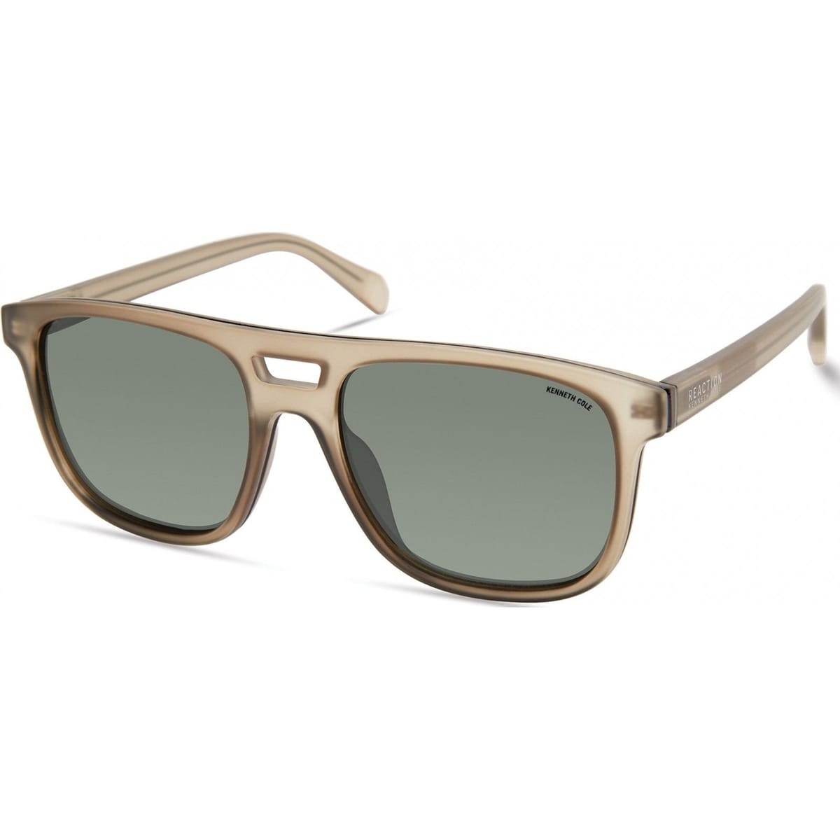 Kenneth Cole Kenneth Cole Men's KC2975-5458N Square/Rectangle Sunglasses in Beige - 1