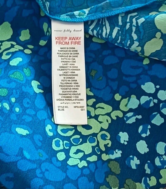 Never Fully Dressed Never Fully Dressed Blue Shirred Midaxi Dress - size 20