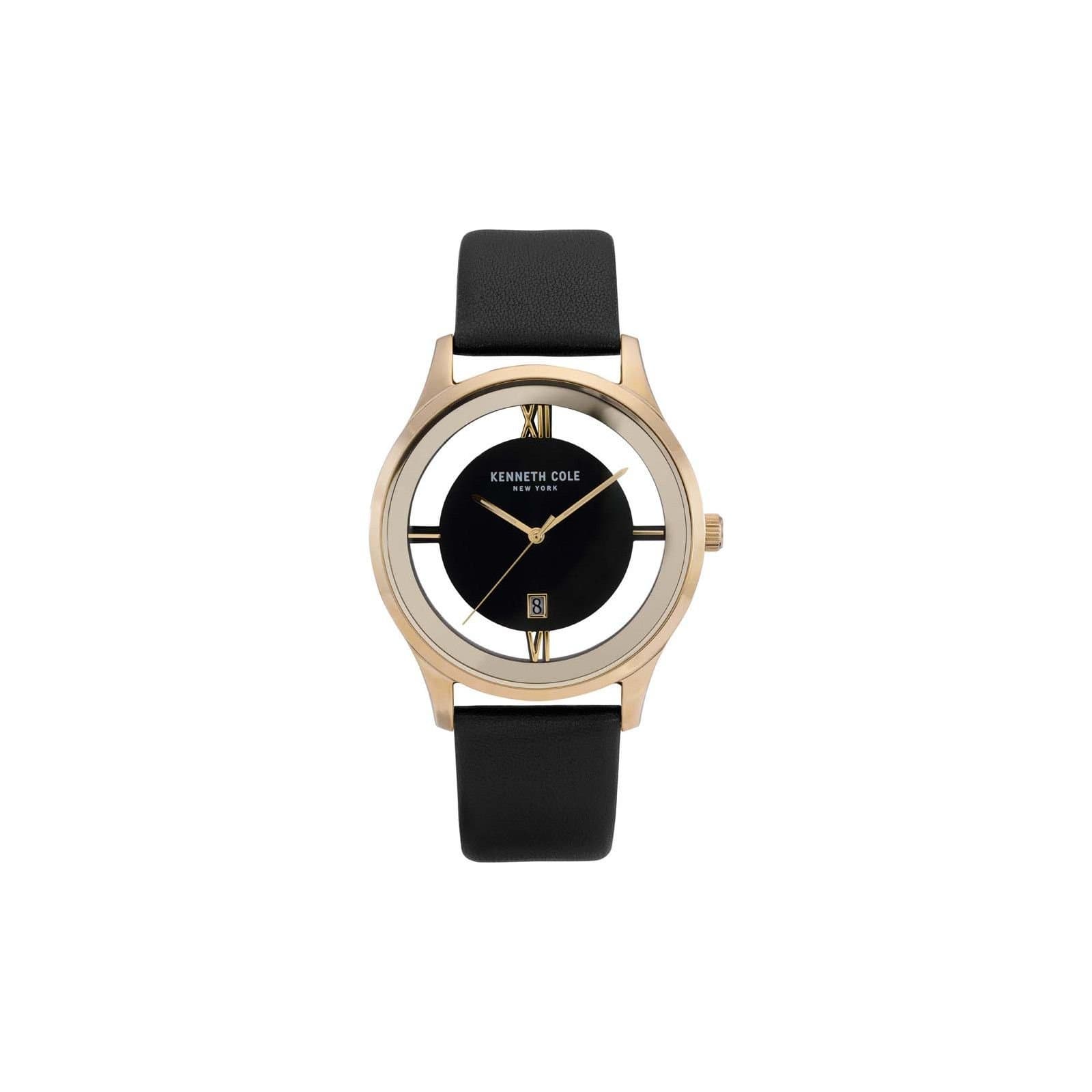 Kenneth Cole Kenneth Cole Men's KC50979008 Modern 44mm Quartz Watch in Black