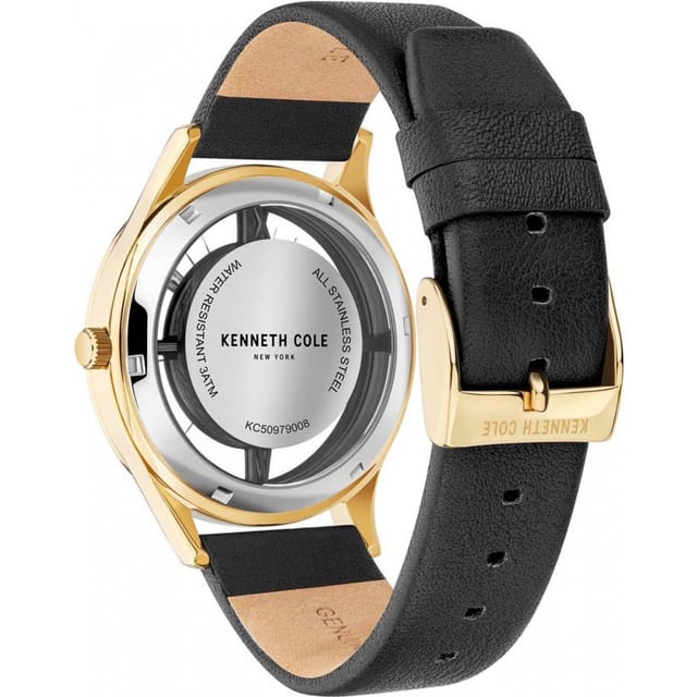 Kenneth Cole Kenneth Cole Men's KC50979008 Modern 44mm Quartz Watch in Black - 3