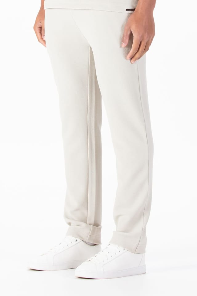 Luke 1977 Luke 1977 Men's Ornos Crinkle Jogger in Light Grey - 3