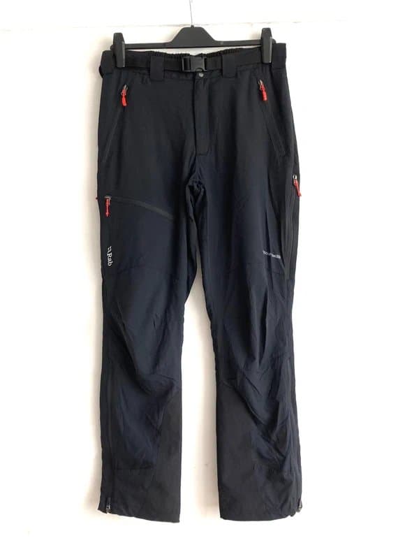 Rab Rab vapour rise guide pants Black Size 34 waist 32 L