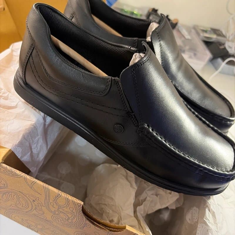 Pretty Green Pretty Green Waltham Slip Sn- Black - UK 8.5 / US 9.5 / EU 42.5 - Brand New Box