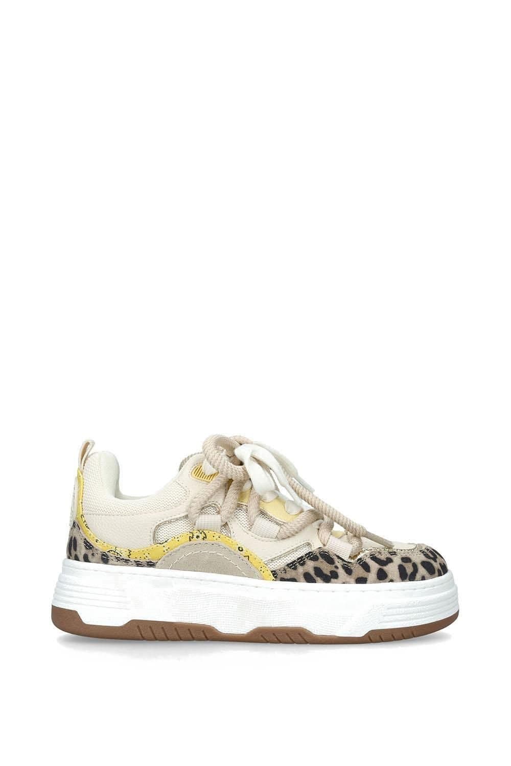 Steve Madden STEVE MADDEN Women's 'Brouhaha Beige' Fabric Trainers in Beige
