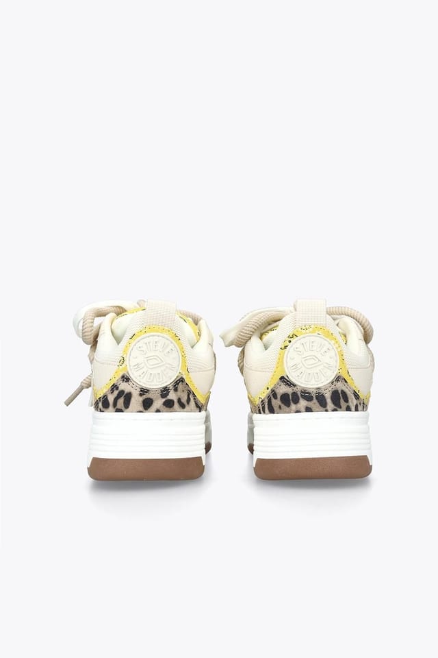 Steve Madden STEVE MADDEN Women's 'Brouhaha Beige' Fabric Trainers in Beige - 3